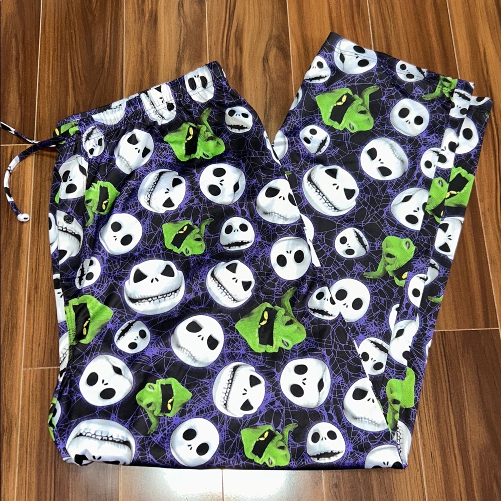 XXL Disney Nightmare before Christmas stretchy pajama pants